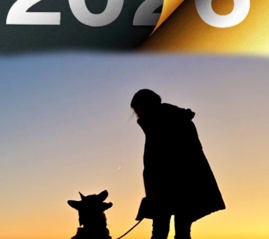 保護犬ふぅちゃん、2026年はしっぽ文字「6」でご挨拶【動画】